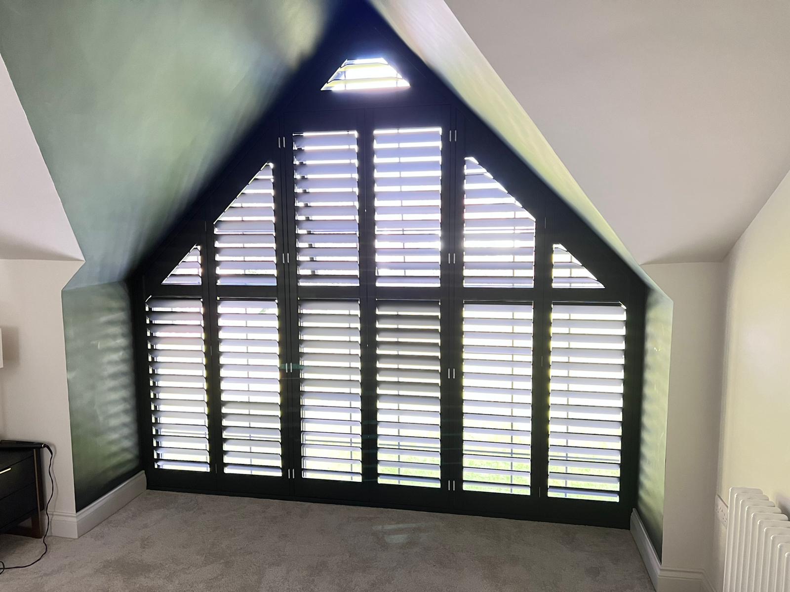 Special shape shutters